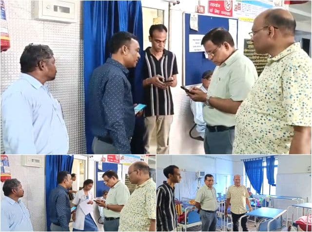 गर्मी में ओआरएस संकट, सदर अस्पताल में आपूर्ति में लापरवाही उजागर, सिविल सर्जन ने किया औचक निरीक्षण