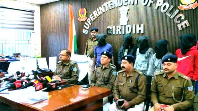 12 घंटे में गिरिडीह पुलिस का कमाल, झगरी बस्ती गोलीकांड के सभी आरोपी गिरफ्तार